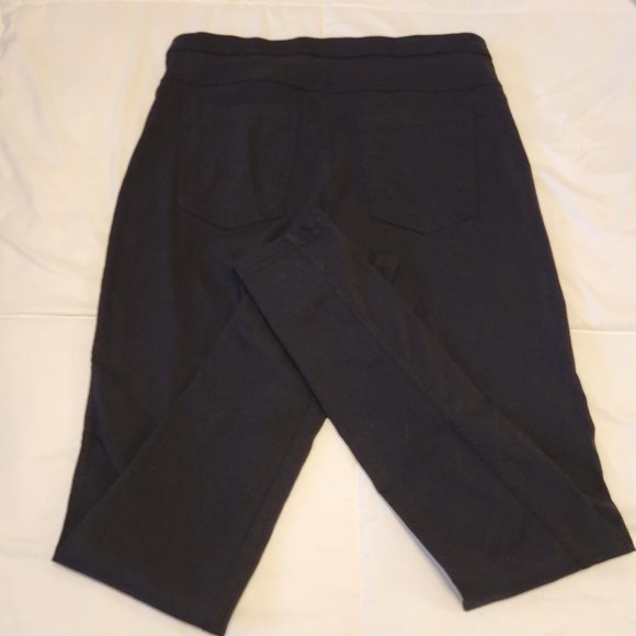 Hue stretchy black leggings with back pockets sz: S - Picture 4 of 5